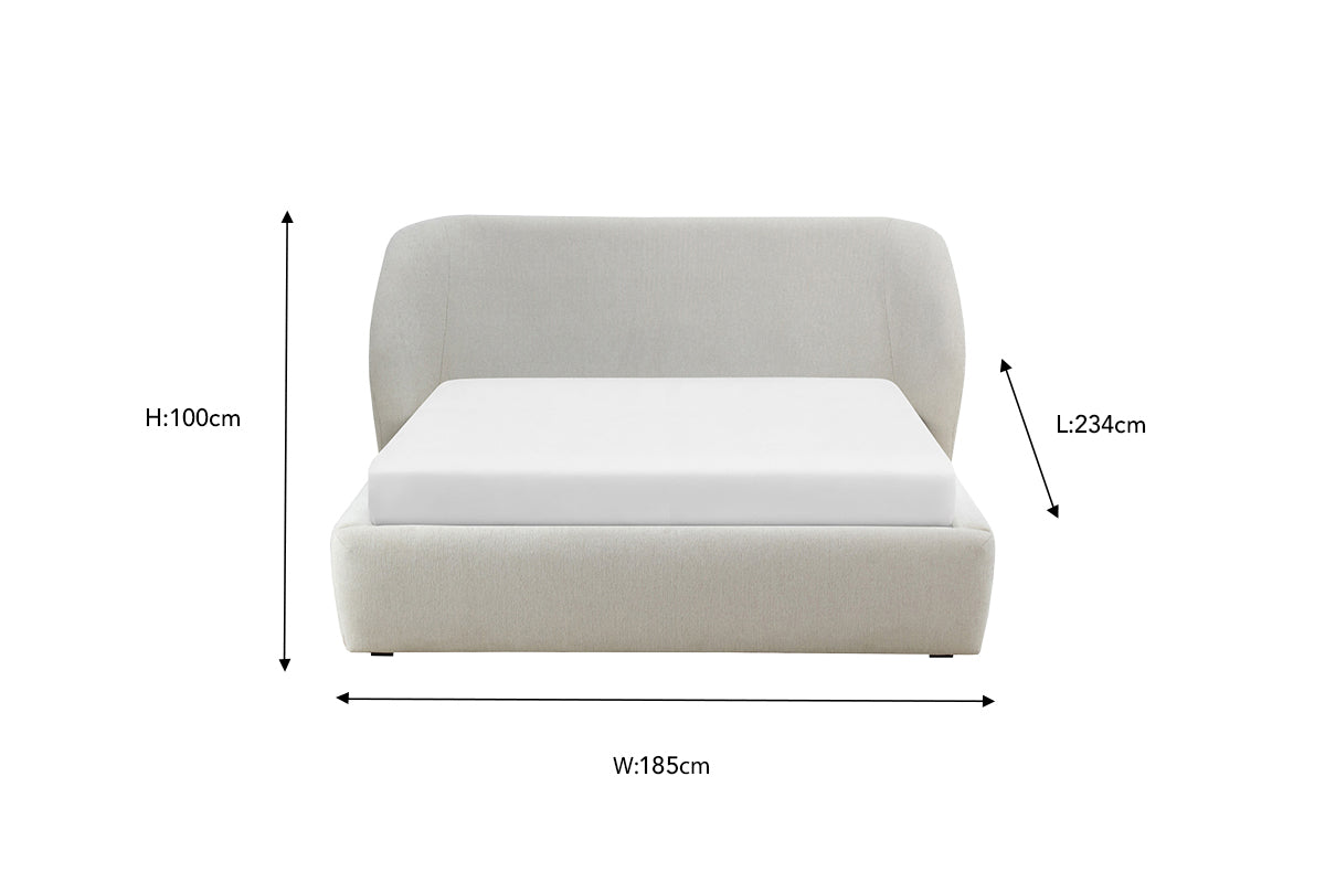 Zurich Bed Frame | Double | 4ft6 | Colour Options-3