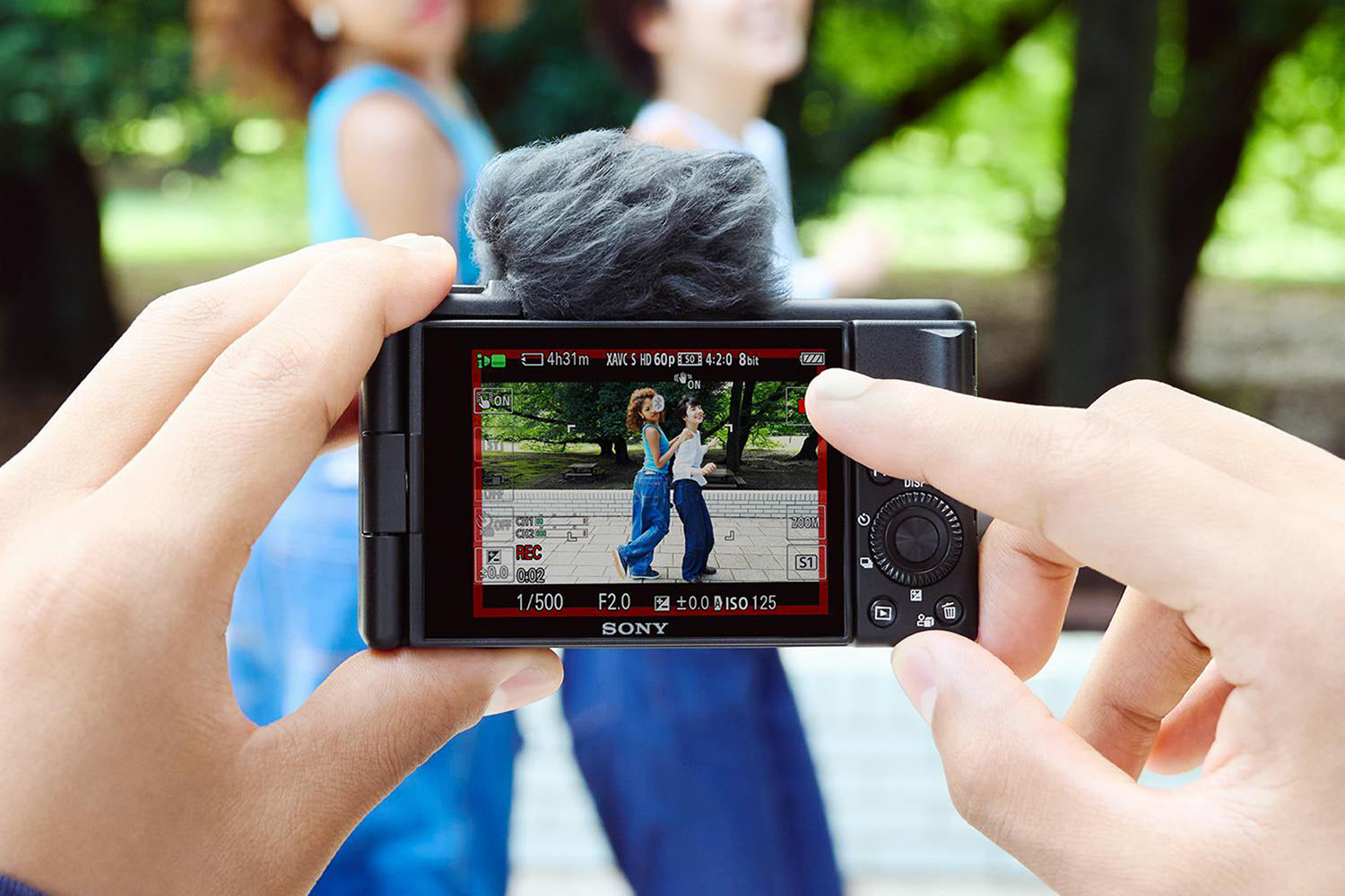 Sony Vlog ZV-1F Compact Digital Camera | Black-11