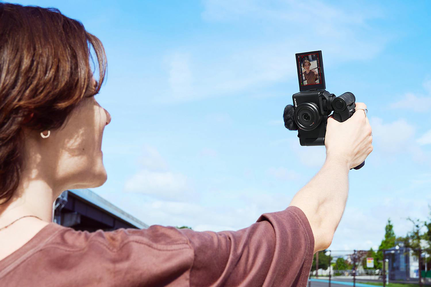Sony Vlog ZV-1F Compact Digital Camera | Black-5