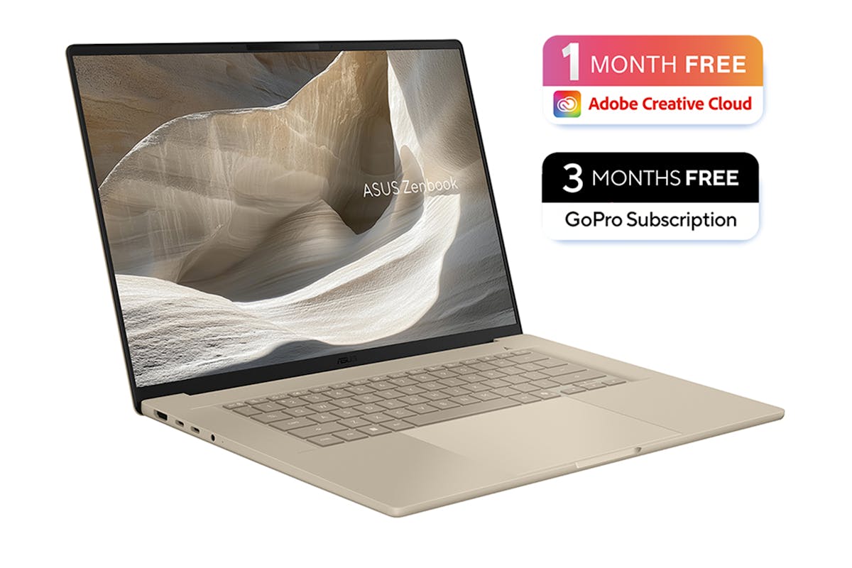 ASUS Zenbook A16 UX3607QA 16" Snapdragon X2 Elite | Copilot+ PC | 16GB | 512GB | Beige-2