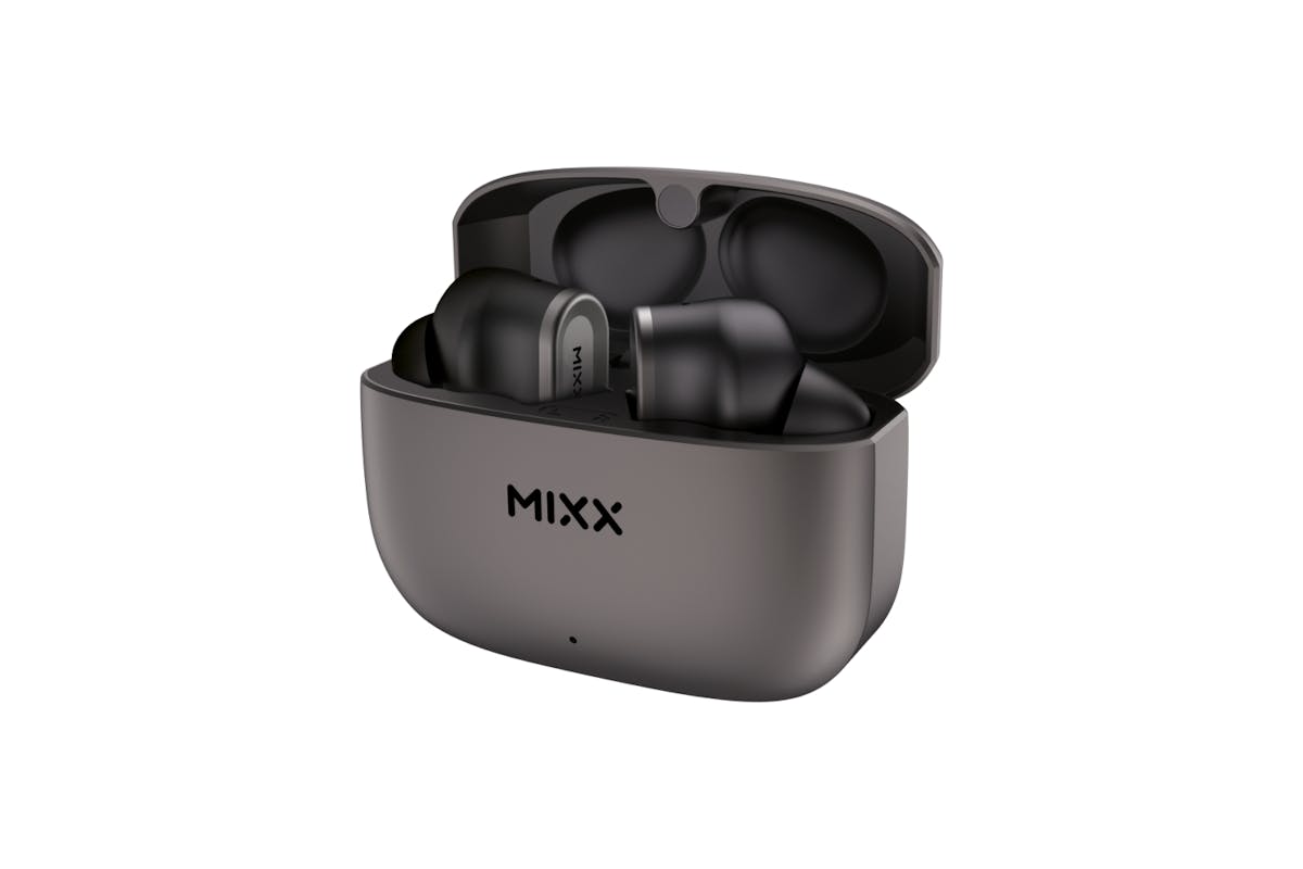 Mixx StreamBuds Custom 1 In-Ear True Wireless Earbuds | Black Gun Metal-3