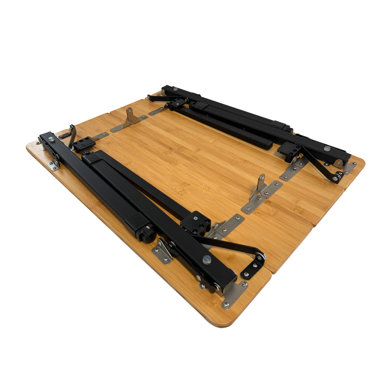 Bamboo Camping Table | 4 Folding | Bamboo | 65cm X 50cm-2