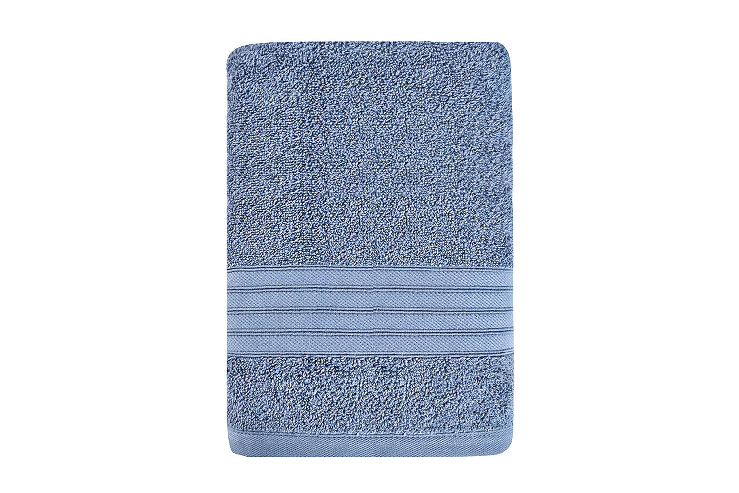 Cotton Terry Bath Towel | Denim-2