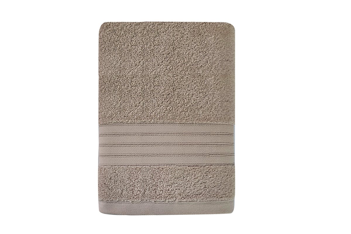 Cotton Terry Towel Set (Hand + Bath + Bath Sheet) - Dove-4