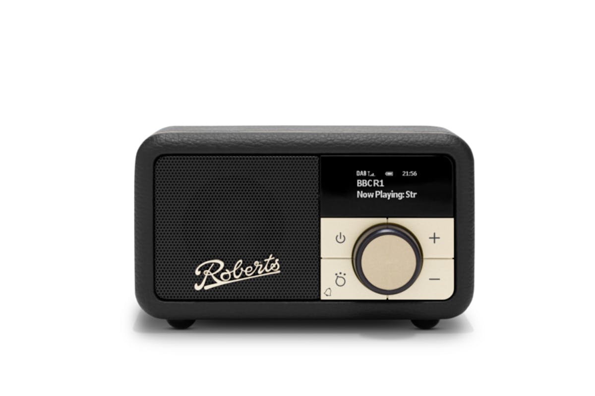 Roberts Revival Petite 2 FM Radio with Bluetooth | Black