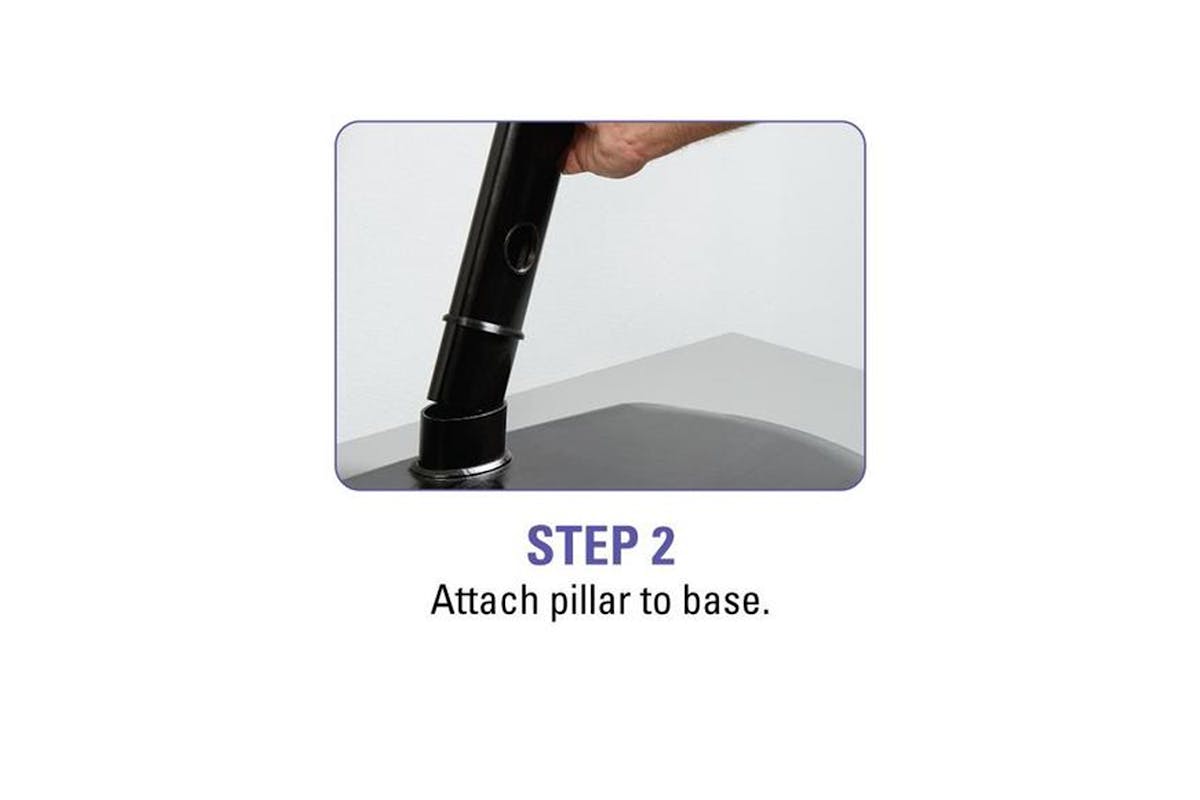 Sanus 32" - 65" TVs Universal Swivel Mount Base | FTVS1-B2-5
