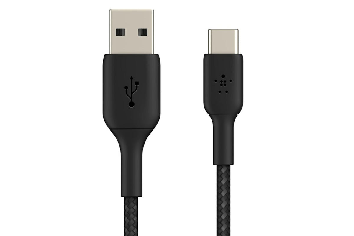 Belkin Boost Charge Braided USB-C to USB-A Cable | 1m | Black-3