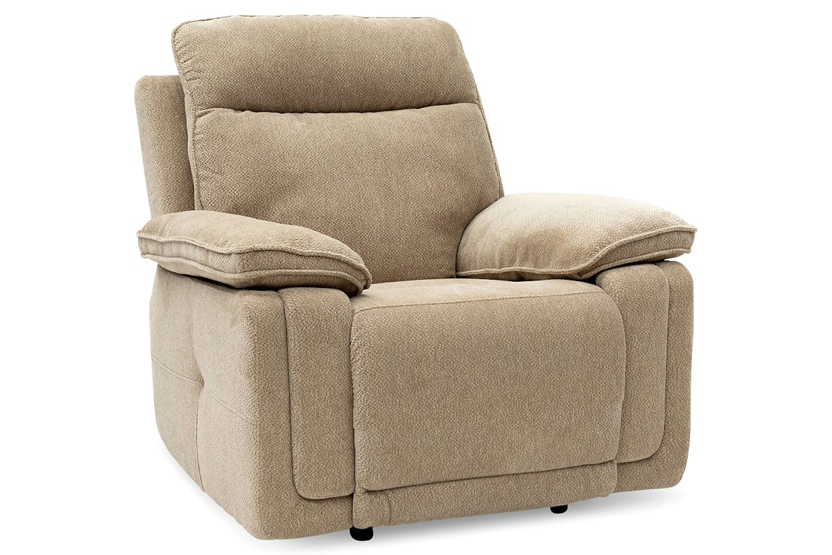 Cadenza  Armchair | Power Recliner | Fabric | Camel-3