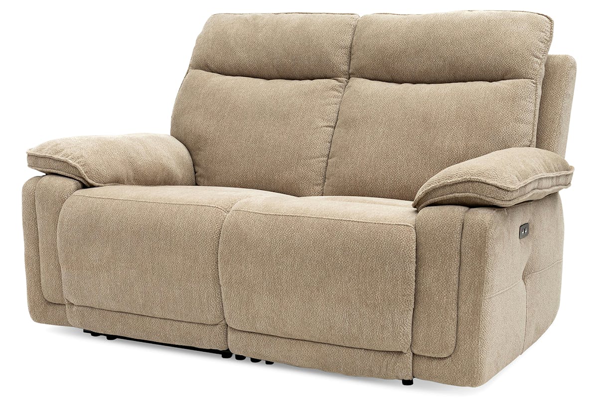 Cadenza 2 Seater Sofa | Power Recliner | Fabric | Camel-3