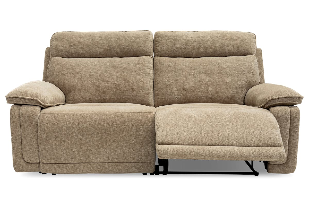 Cadenza 3 Seater Sofa | Power Recliner | Fabric | Camel-4