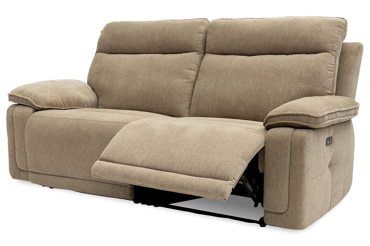 Cadenza 3 Seater Sofa | Power Recliner | Fabric | Camel-5