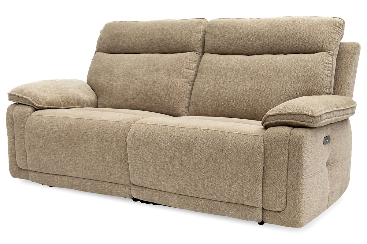Cadenza 3 Seater Sofa | Power Recliner | Fabric | Camel-3