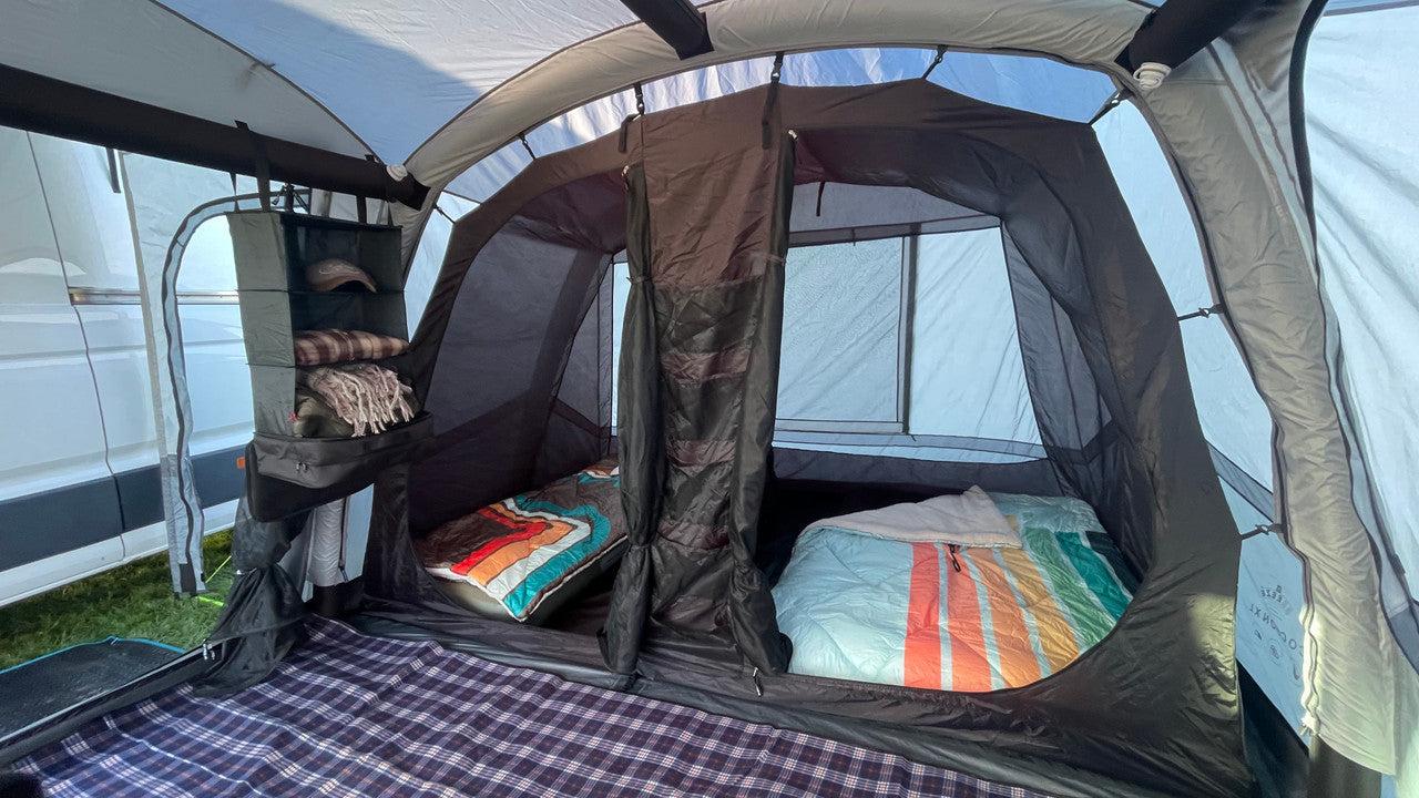 Camping Organiser With Shelves And Storage Bag-4