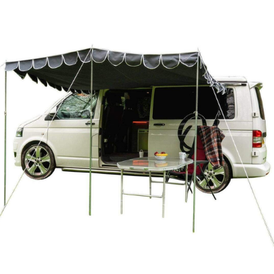Retro Campervan Shade Canopy | Active Camping Canopy | Charcoal