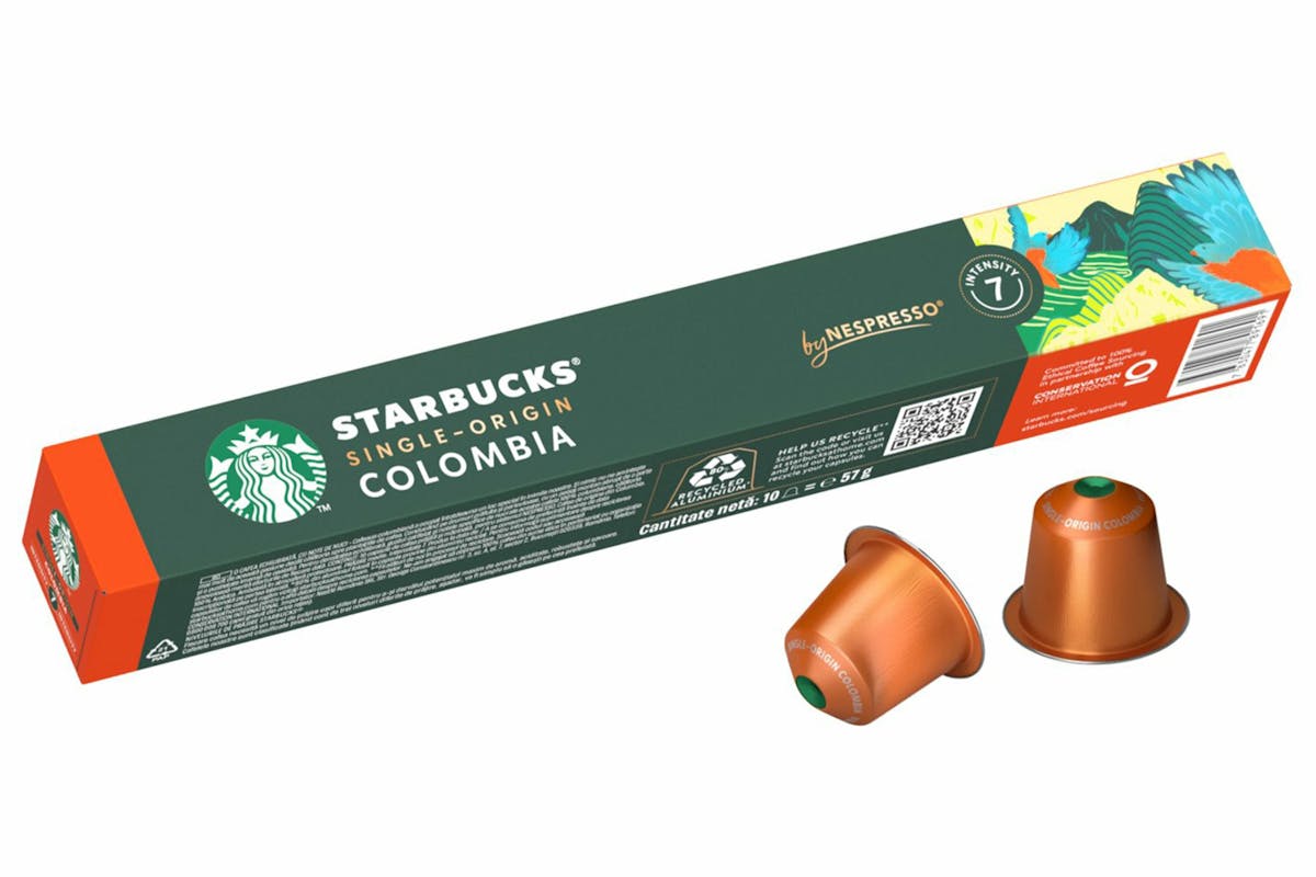 Starbucks Columbia | Nespresso Compatibles | 10 Capsules-2