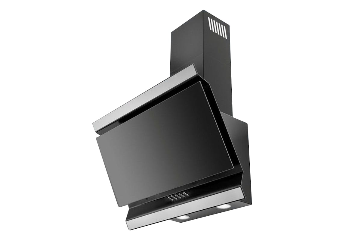 Luxair 60cm Angled Cooker Hood | LA60ISONBLK-3