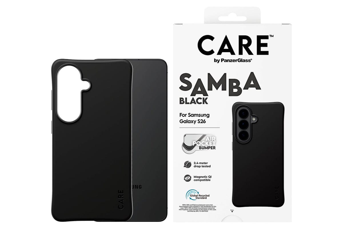 PanzerGlass CARE Samba Qi Samsung Galaxy S26 Case | Black-6