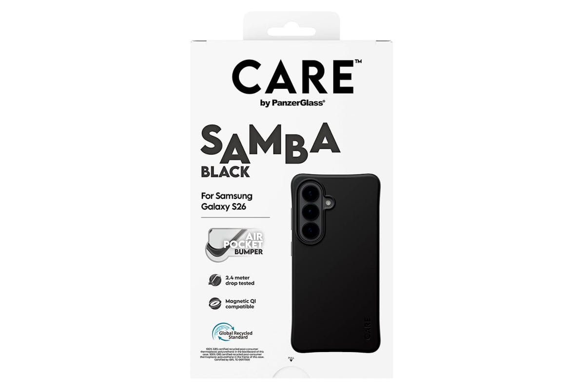 PanzerGlass CARE Samba Qi Samsung Galaxy S26 Case | Black-3