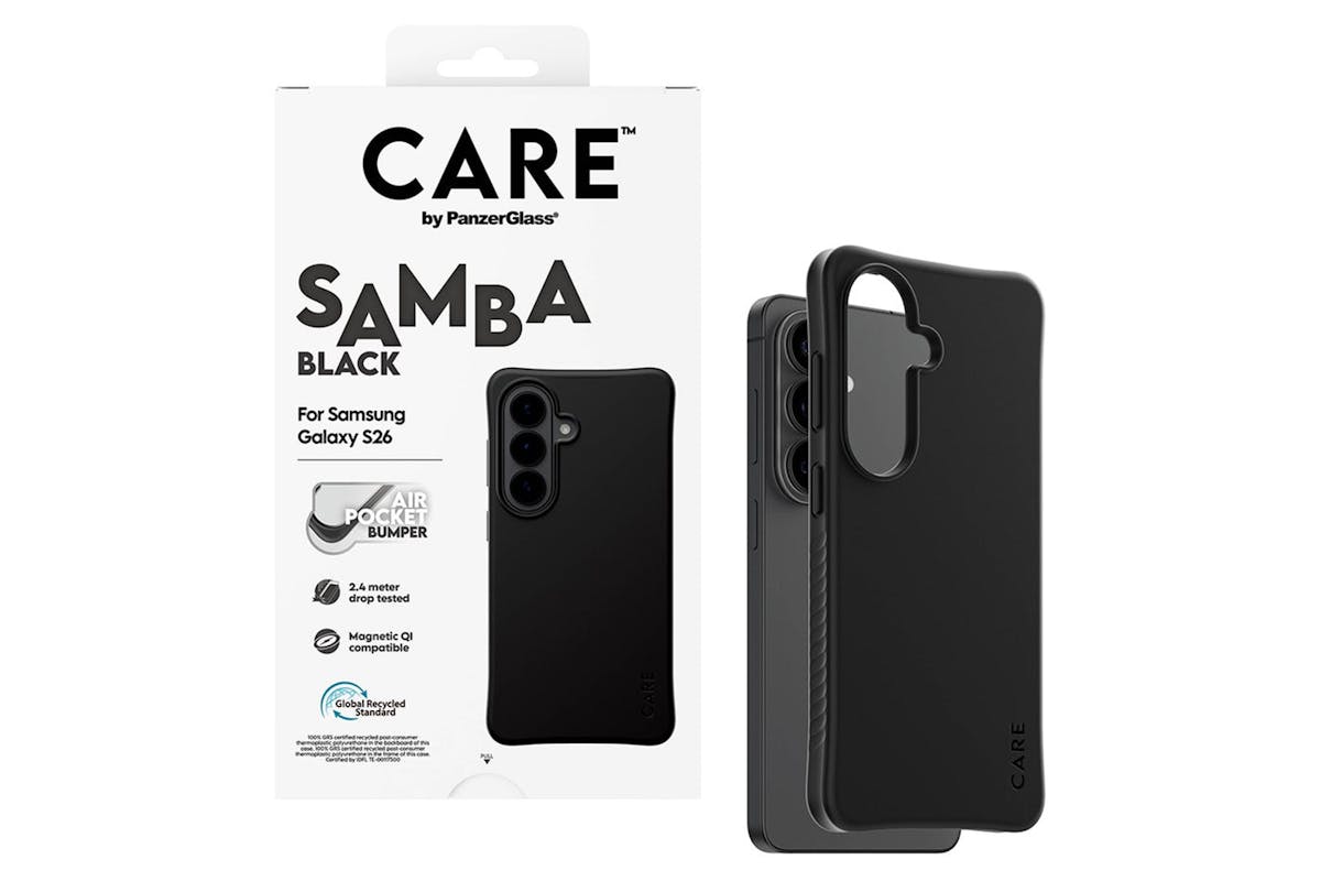 PanzerGlass CARE Samba Qi Samsung Galaxy S26 Case | Black-4