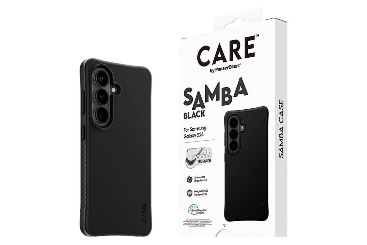 PanzerGlass CARE Samba Qi Samsung Galaxy S26 Case | Black-5
