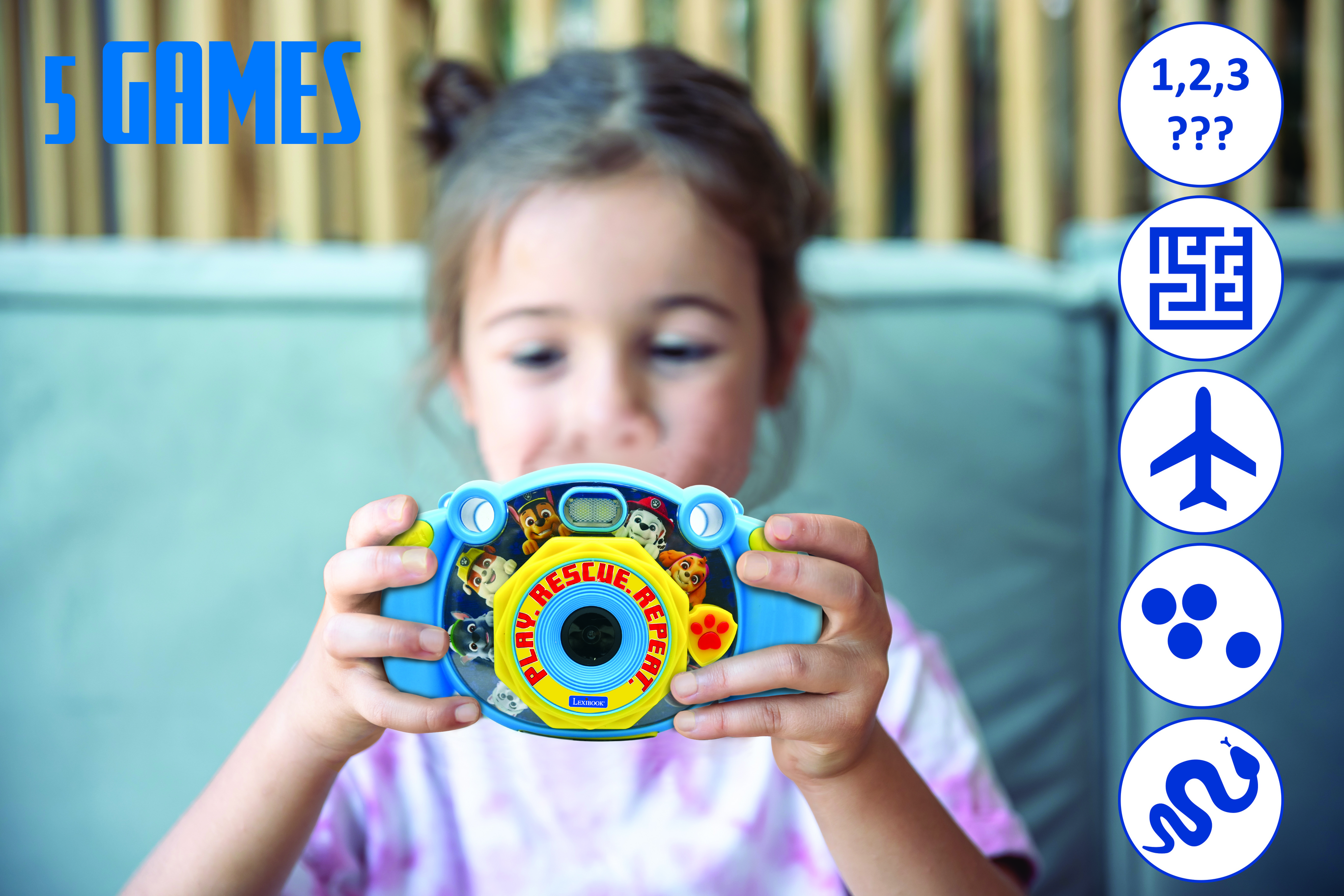 Lexibook DJ080PA Paw Patrol Children's Camera-4