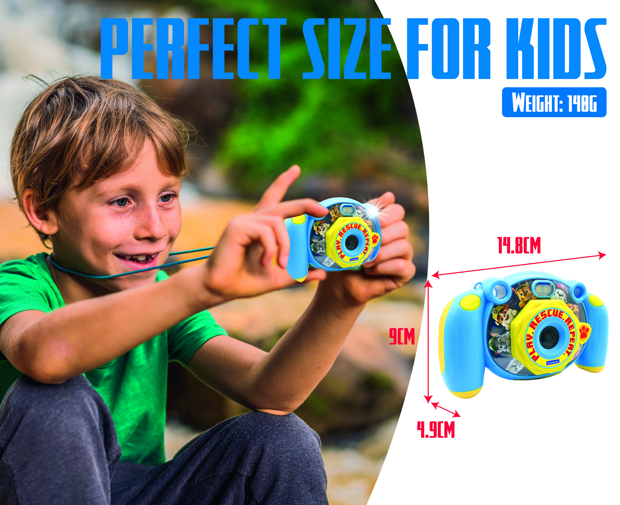 Lexibook DJ080PA Paw Patrol Children's Camera-5