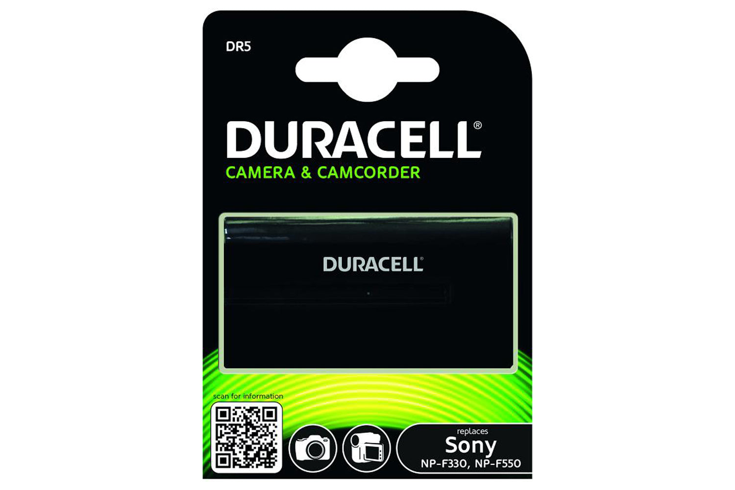 Duracell Camcorder Battery 7.2V 2600mAh