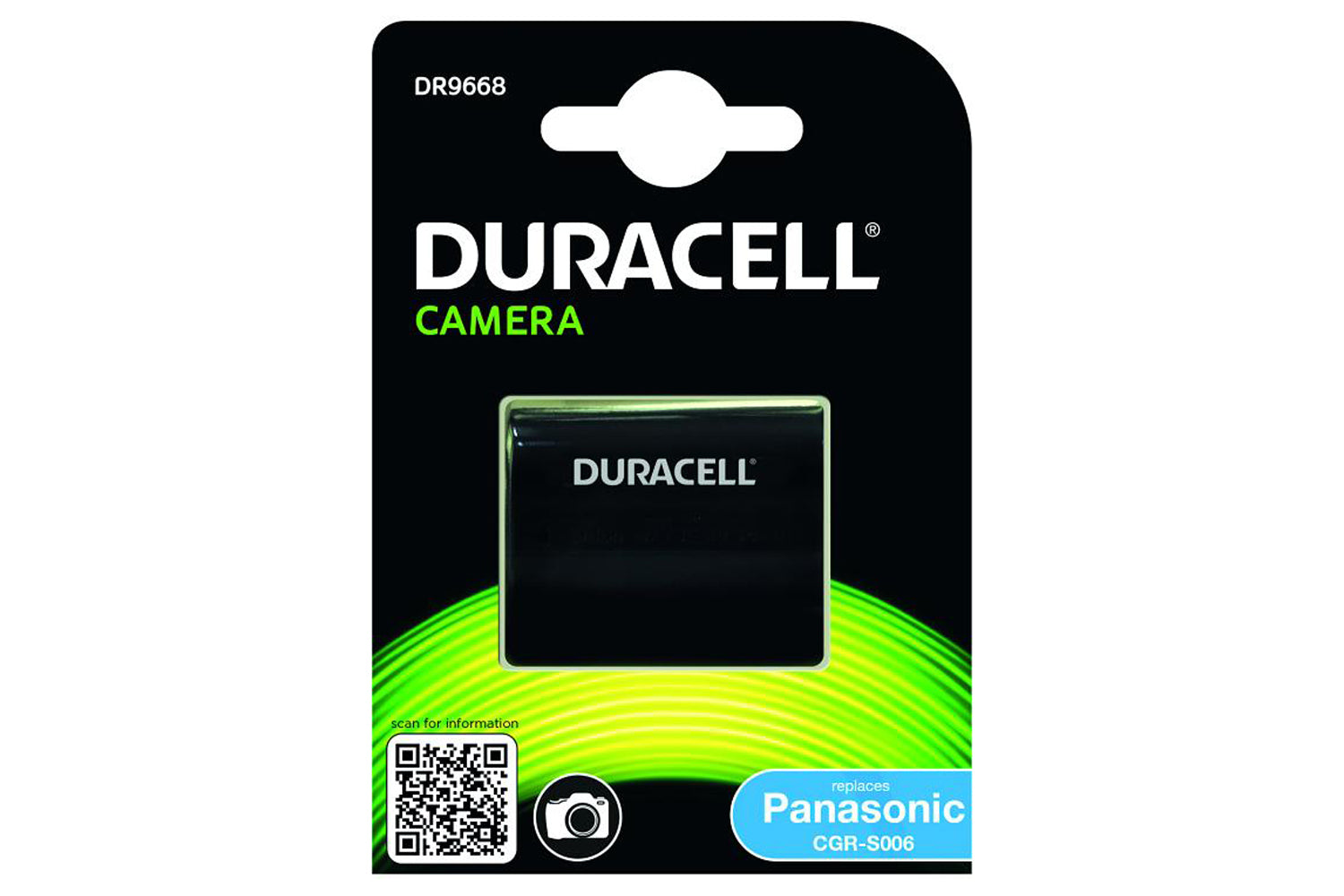Duracell Digital Camera Battery 7.4V 750mAh