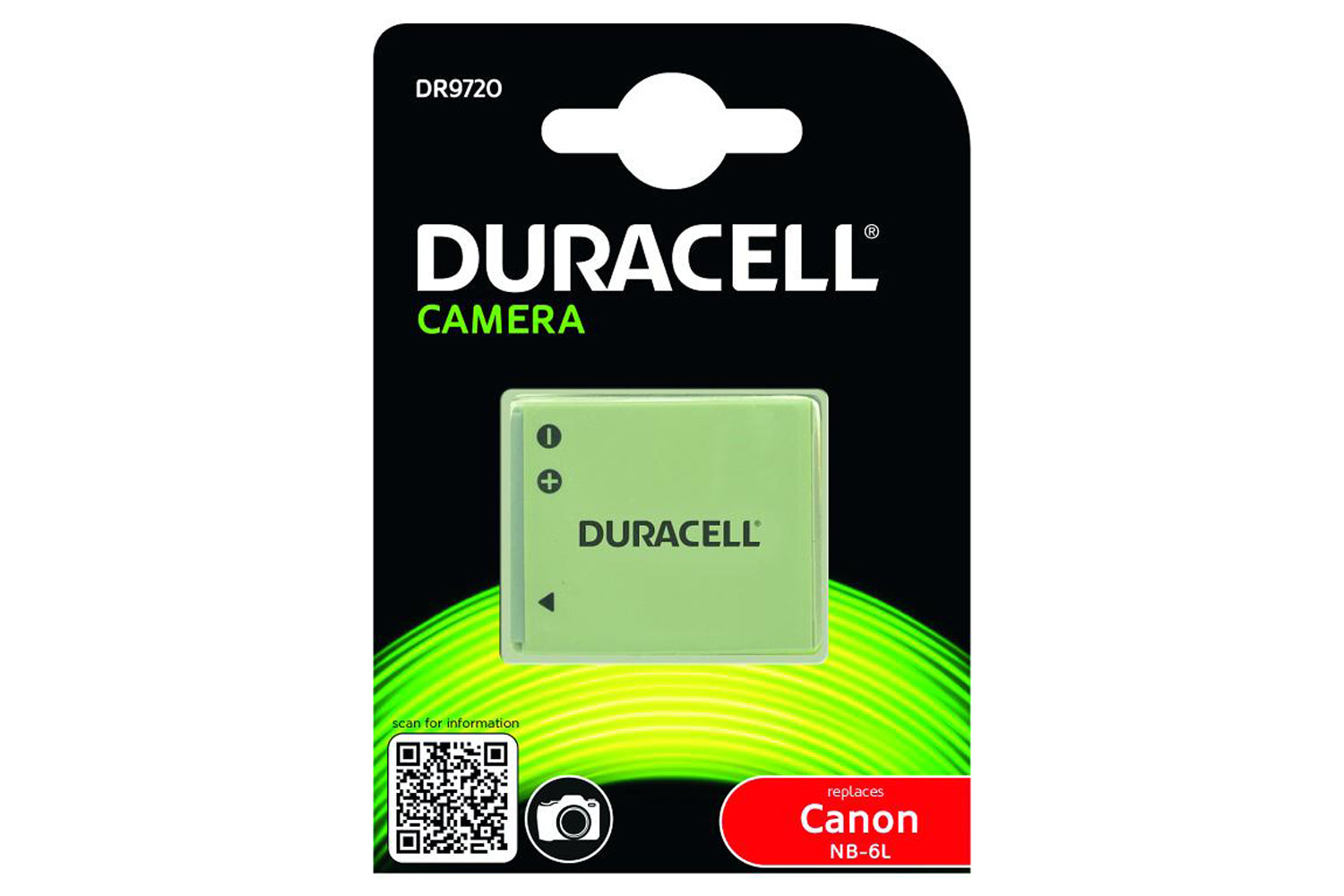 Duracell Digital Camera Battery 3.7V 1000mAh