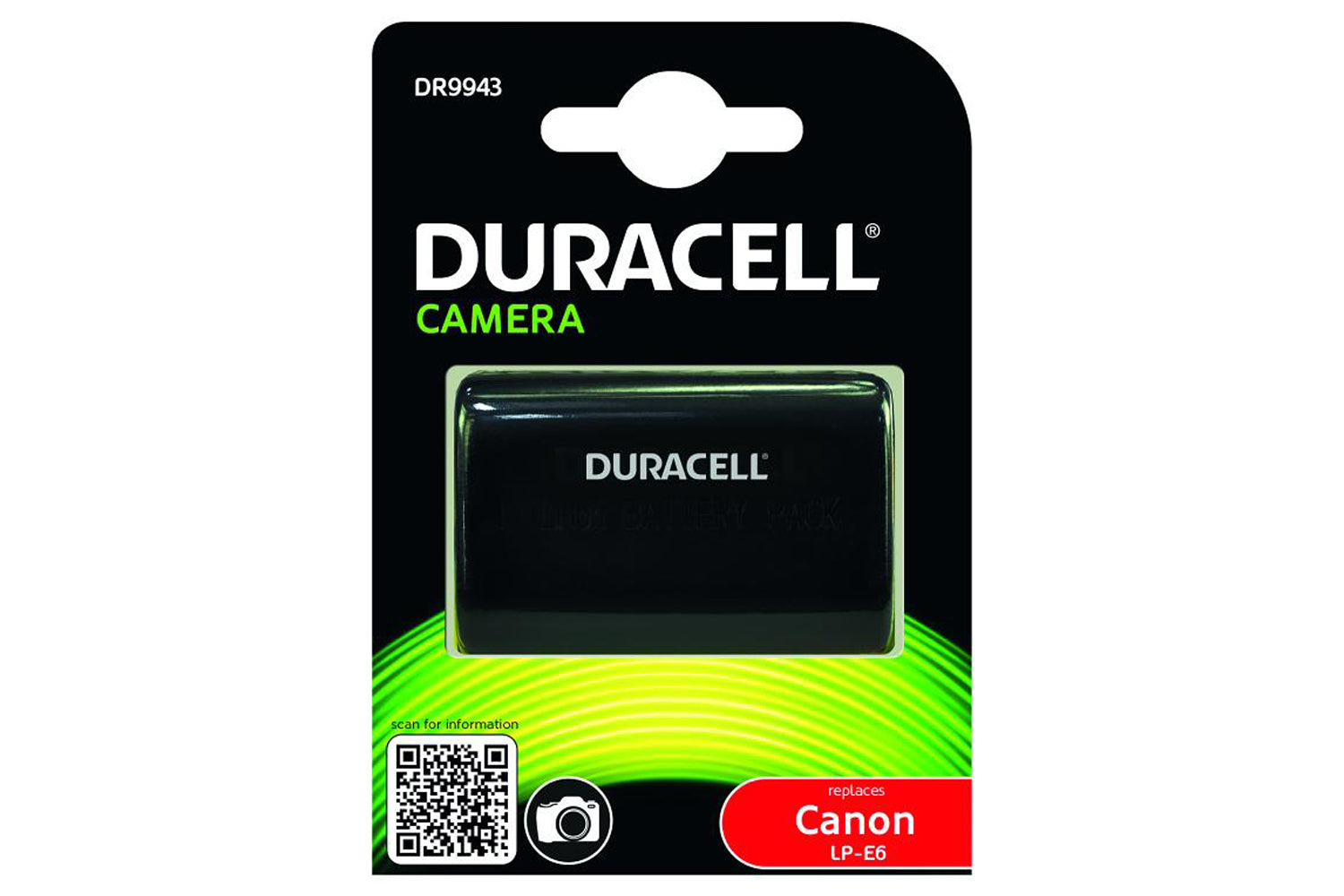 Duracell Camera Battery 7.4V 1600mAh