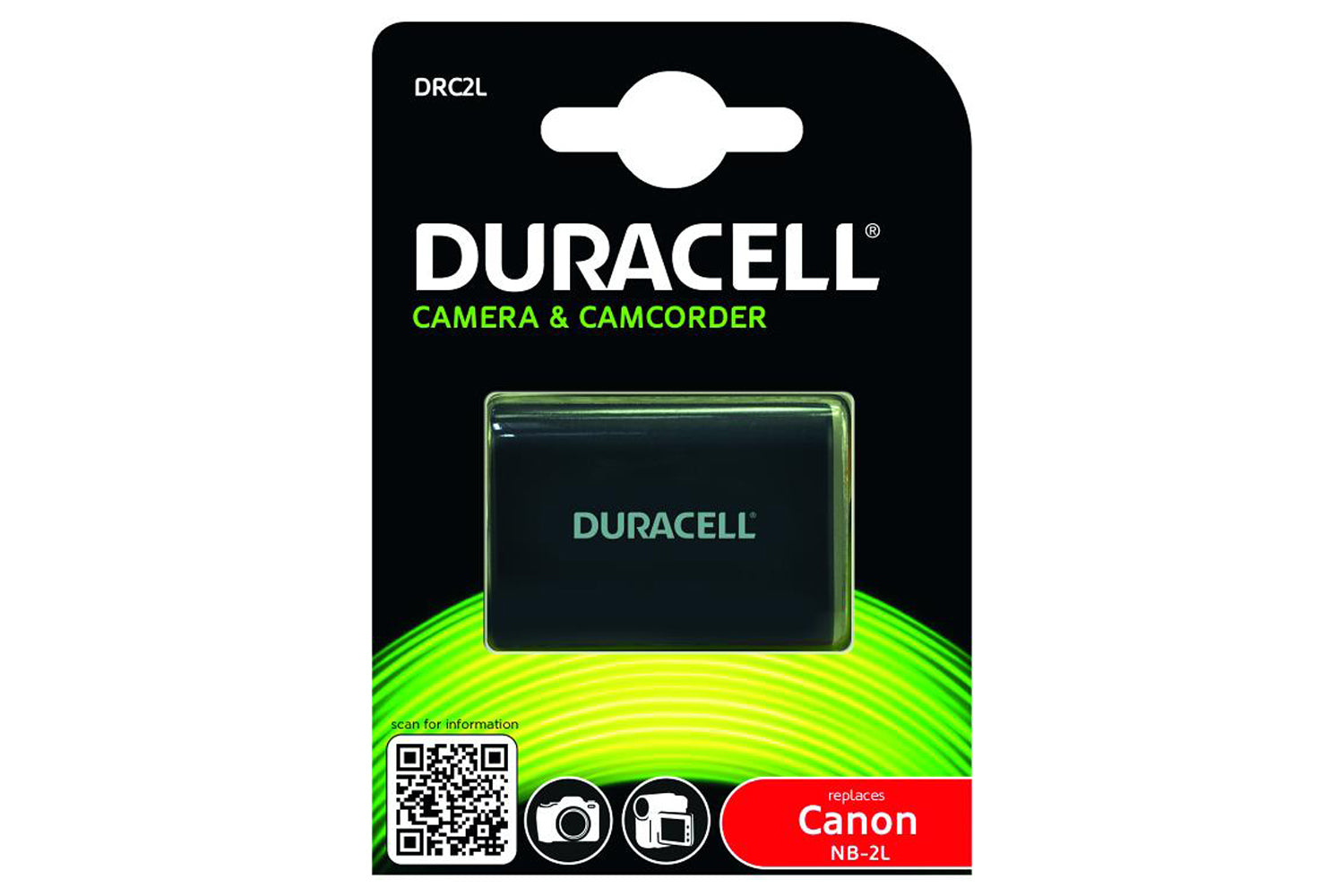 Duracell Digital Camera Battery 7.4V 700mAh