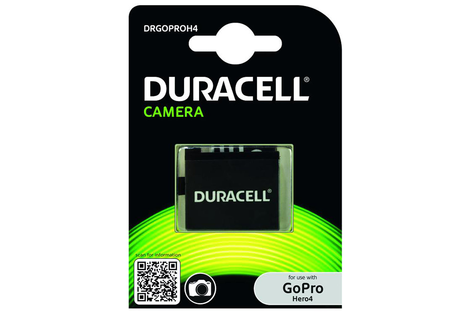Duracell Drgoproh4 Action Camera Battery 3.8v 1160mah