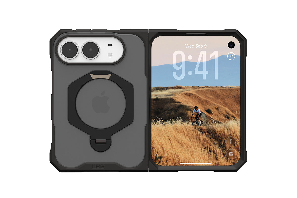 UAG iPhone Duo Fold Plasma Case | Ash Black