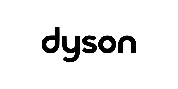 Dyson logo in black on a white background