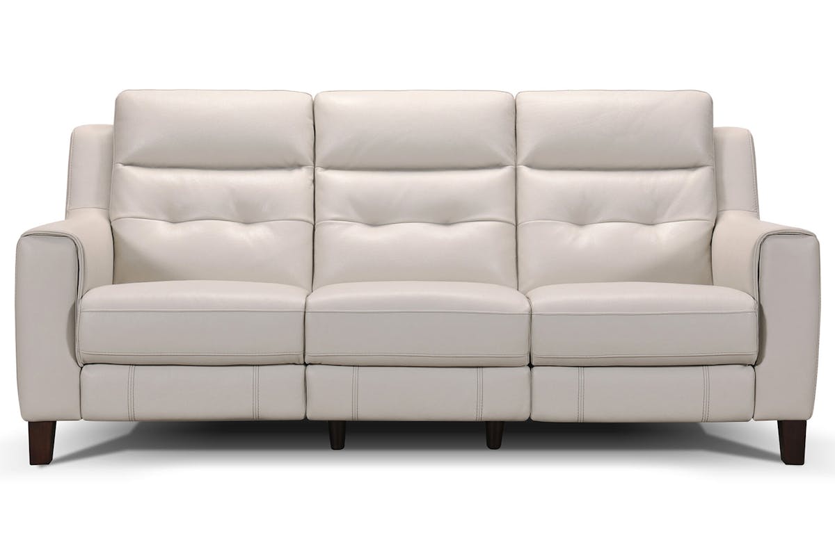 Estel 3 Seater Sofa | Power Recliner | Dove-1