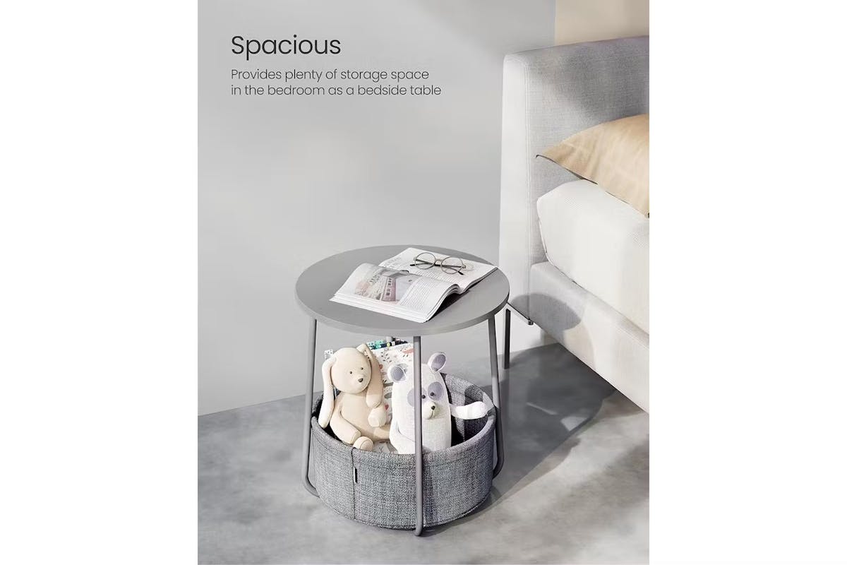 Vasagle Side Table | Dove Grey/Slate Grey [Ex-Display - DC250587-000191]-3