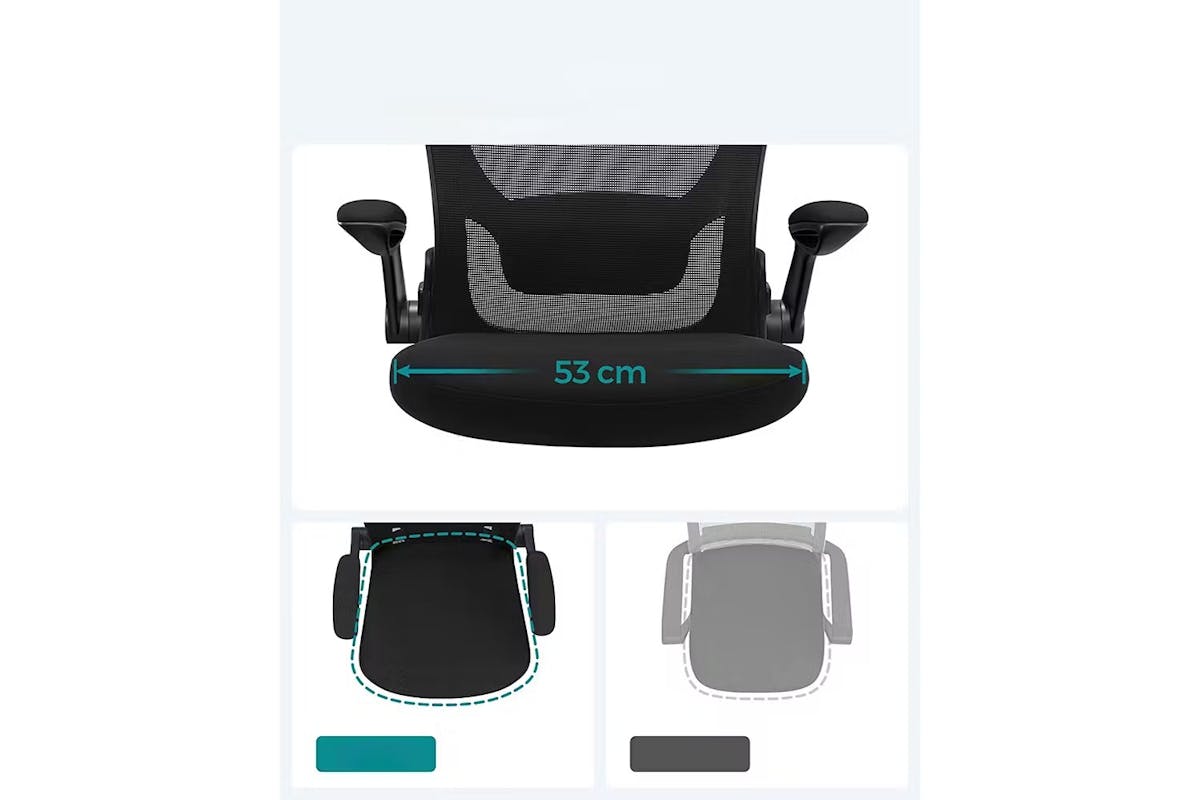 Songmics Ergonomic Office Chair | Black [Ex-Display - DC250587-000165]-2