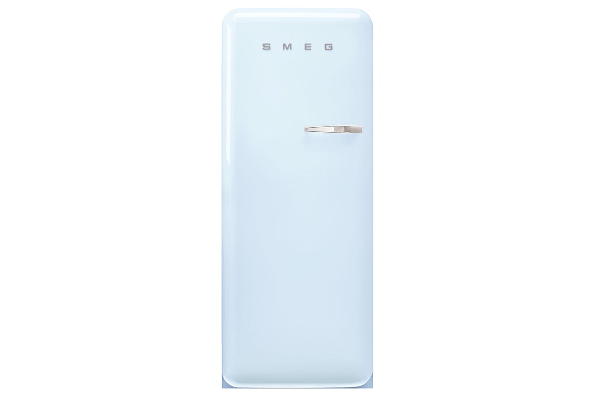 Smeg 50's Style Freestanding Fridge Freezer | FAB28LPB5UK | Pastel Blue