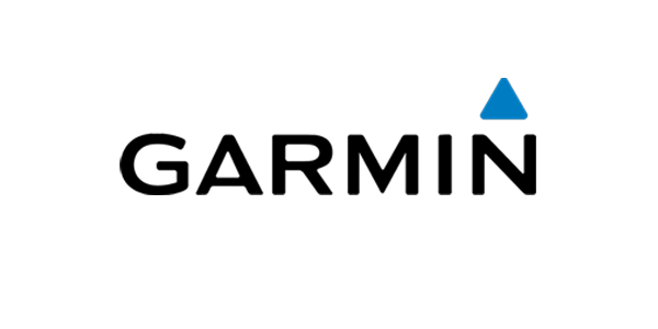 Garmin logo on a white background