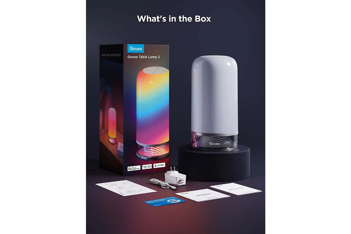 Govee Smart Table Lamp 2S RGB | H8022BD1-5