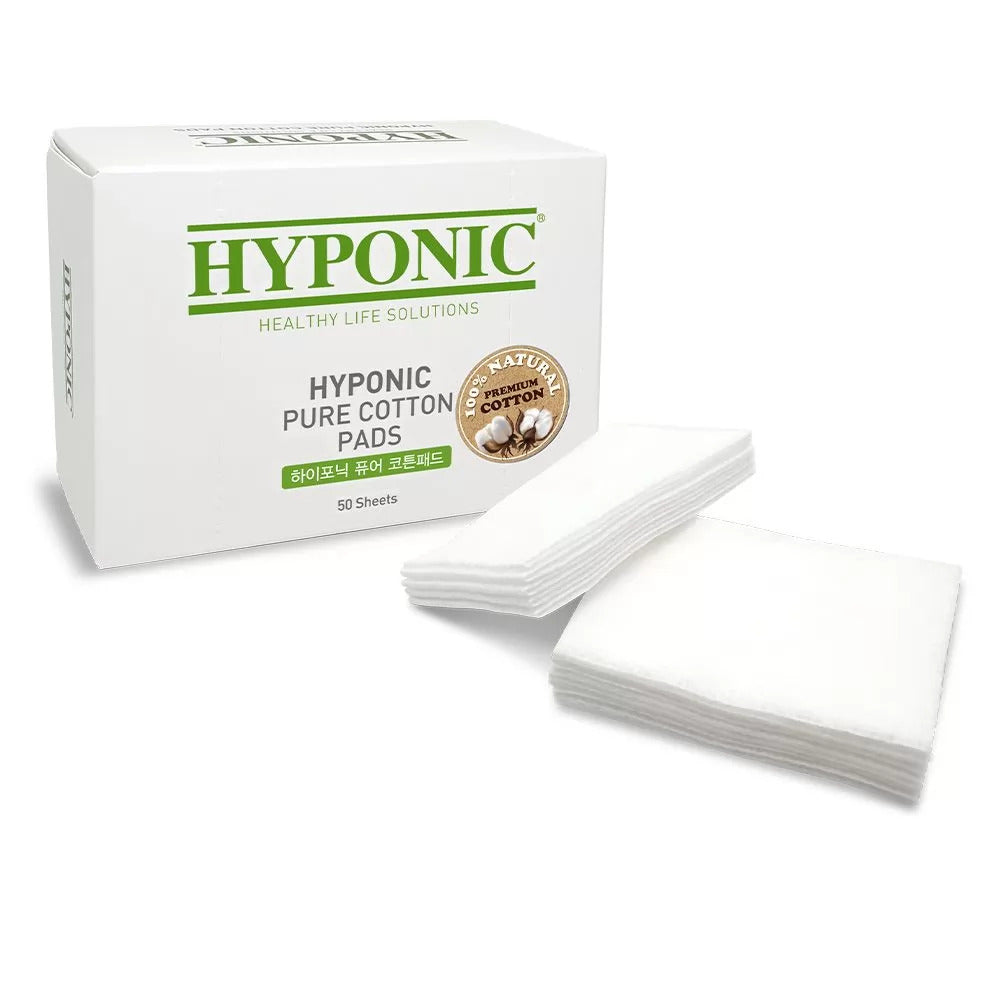 Hyponic Pure Cotton Pads | Pets Grooming Accessory | 100% Cotton | 50 Sheets-2