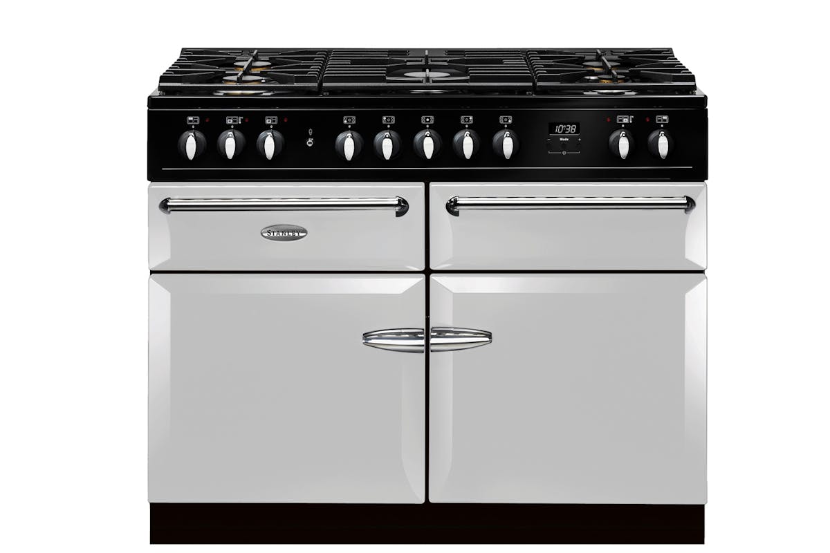 Stanley Supreme Deluxe 110cm Dual Fuel Range Cooker | SDL110DFPAS | Pearl Ashes
