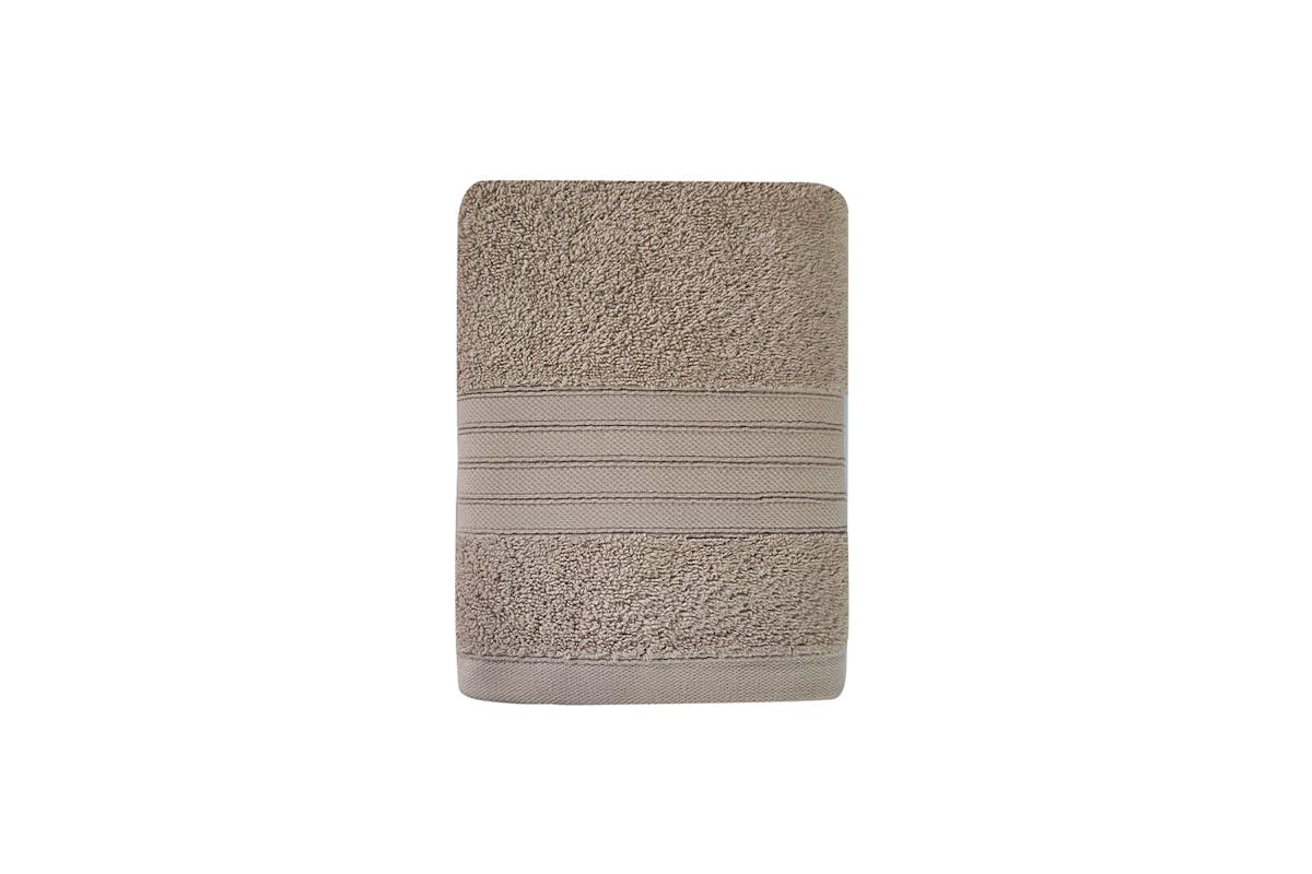 Cotton Terry Towel Set (Hand + Bath + Bath Sheet) - Dove-3