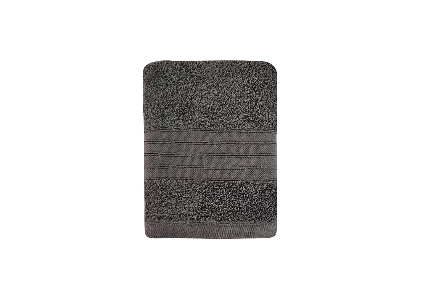 Cotton Terry Hand Towel | Grey-2