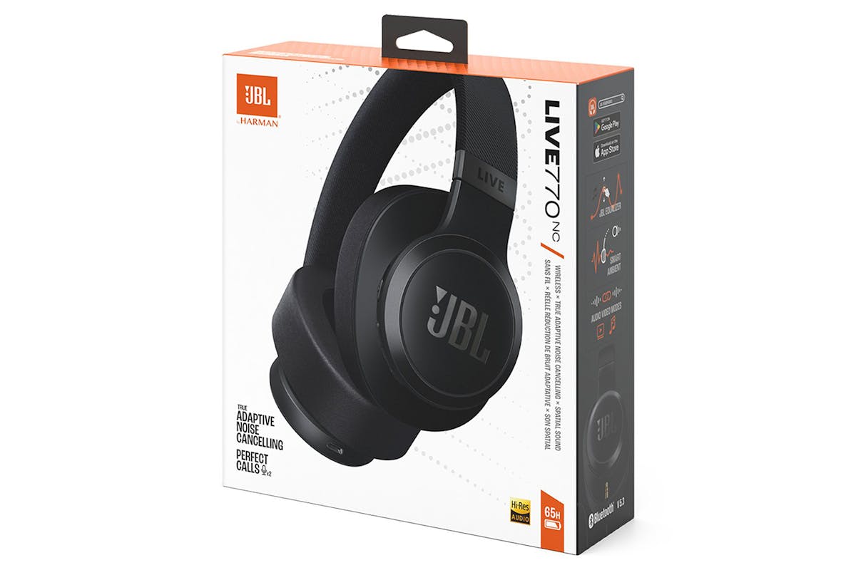 JBL Live 770NC Over-Ear Wireless Noise Cancelling Headphone | Black-12