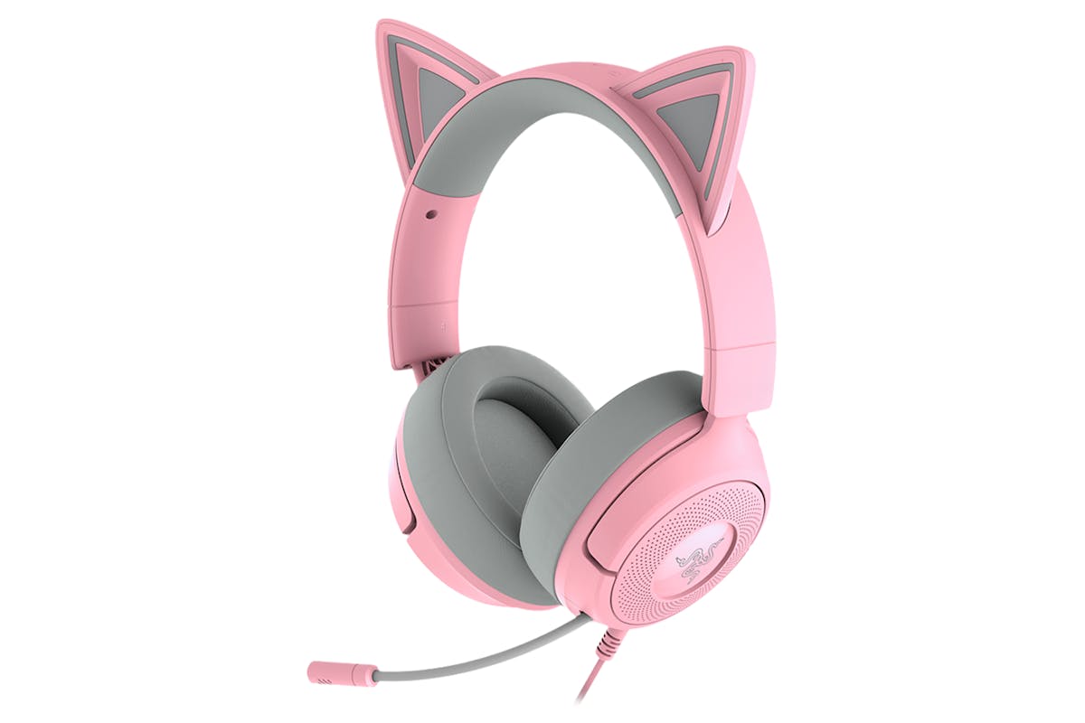 Razer Kraken Kitty V3 X Over-Ear Wired Gaming Headset | Quartz-6