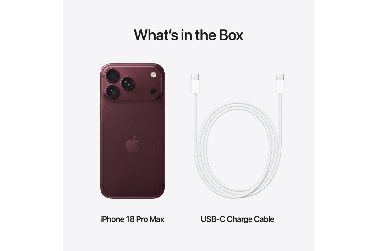 iPhone 18 Pro Max | 5G | 256GB | Burgundy-9