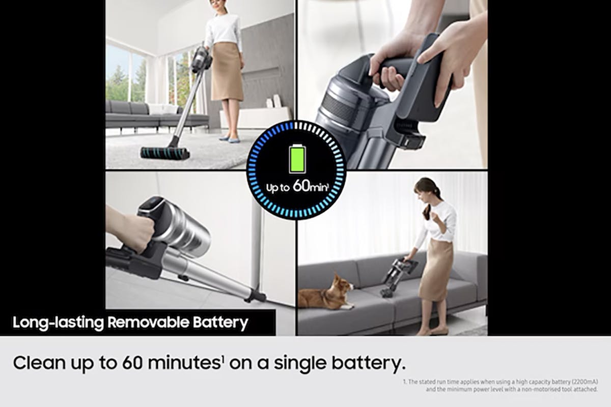 Samsung Max 280W Bespoke AI Jet Lite Cordless Vacuum Cleaner | VS80F28DLP/EU | Pebble Grey-6