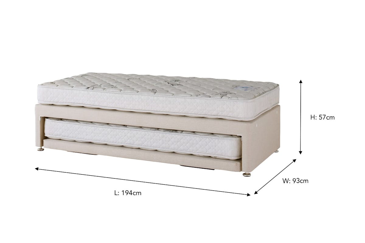 Briody | Clara Trundle Guest Bed | Single | Colour Options-3
