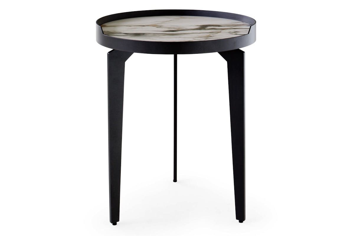 Flora Side Table | Stone Top
